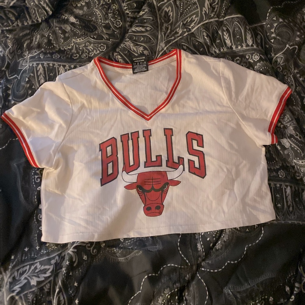 NBA Chicago crop top